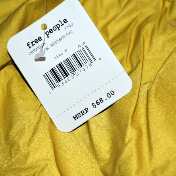 FP Movement Moonlight Reflective Shorts Yellow - Picture 11 of 12